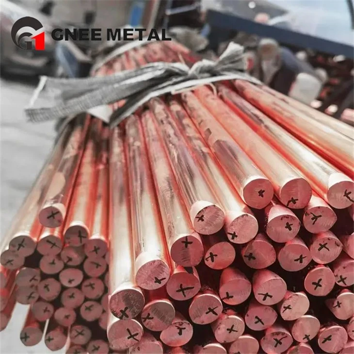 Solid C2680 Copper Ground Rod